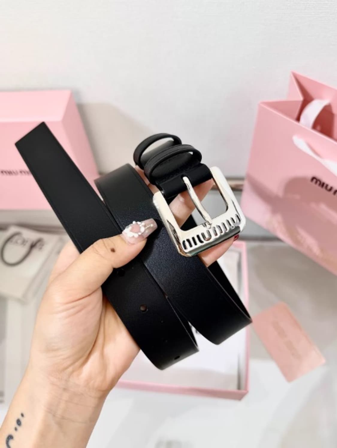 미우미우 여성 벨트 상품이미지3
