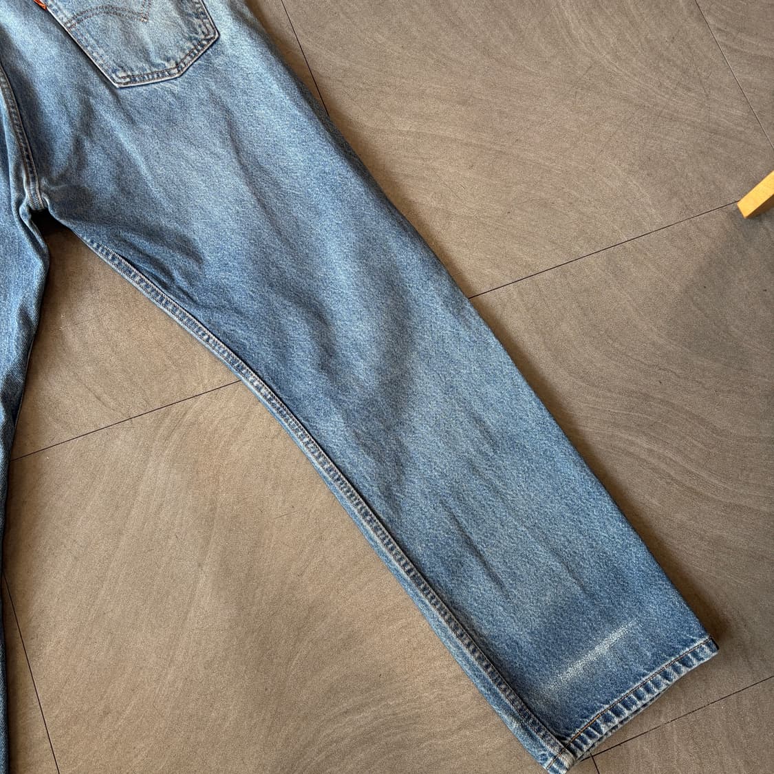 90s Levis 505 orange tap denim pants  상품이미지9