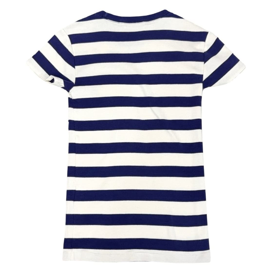 POLO 여성용 스트라이프 크루넥 반팔 티 XS 상품이미지8