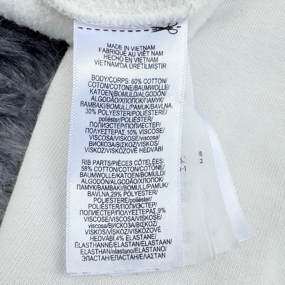 폴로 화이트 맨투맨 상품이미지4