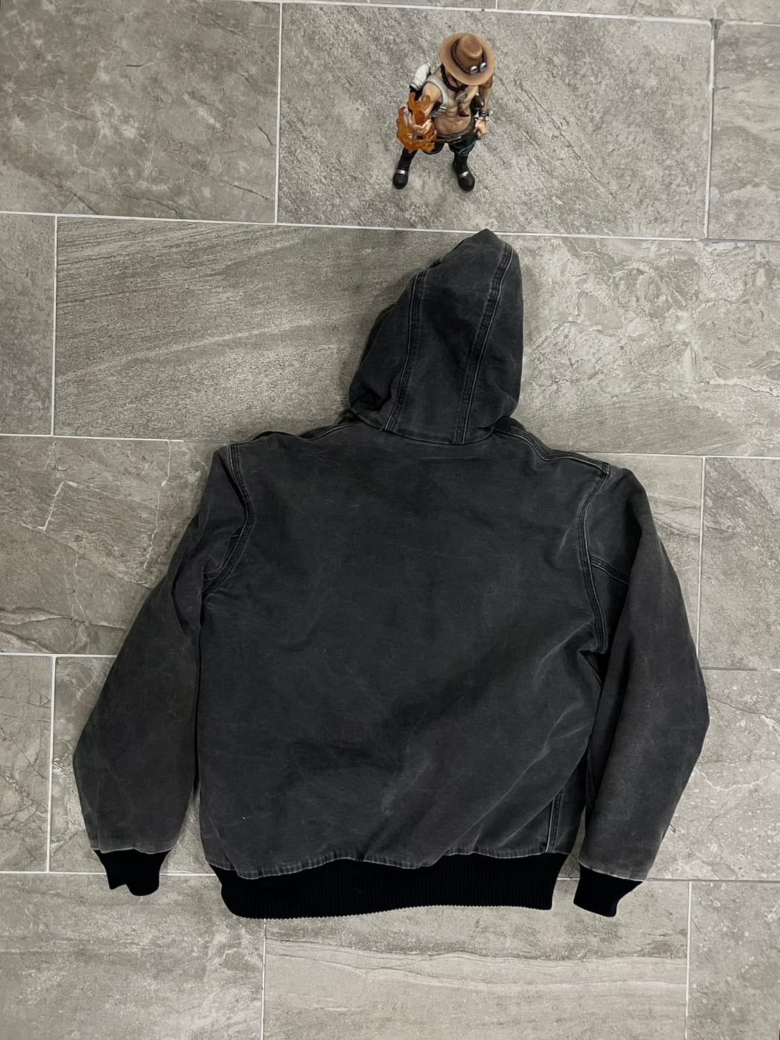 (M) 칼하트 후드 덕 액티브 자켓 J130 BLK 블랙 상품이미지2