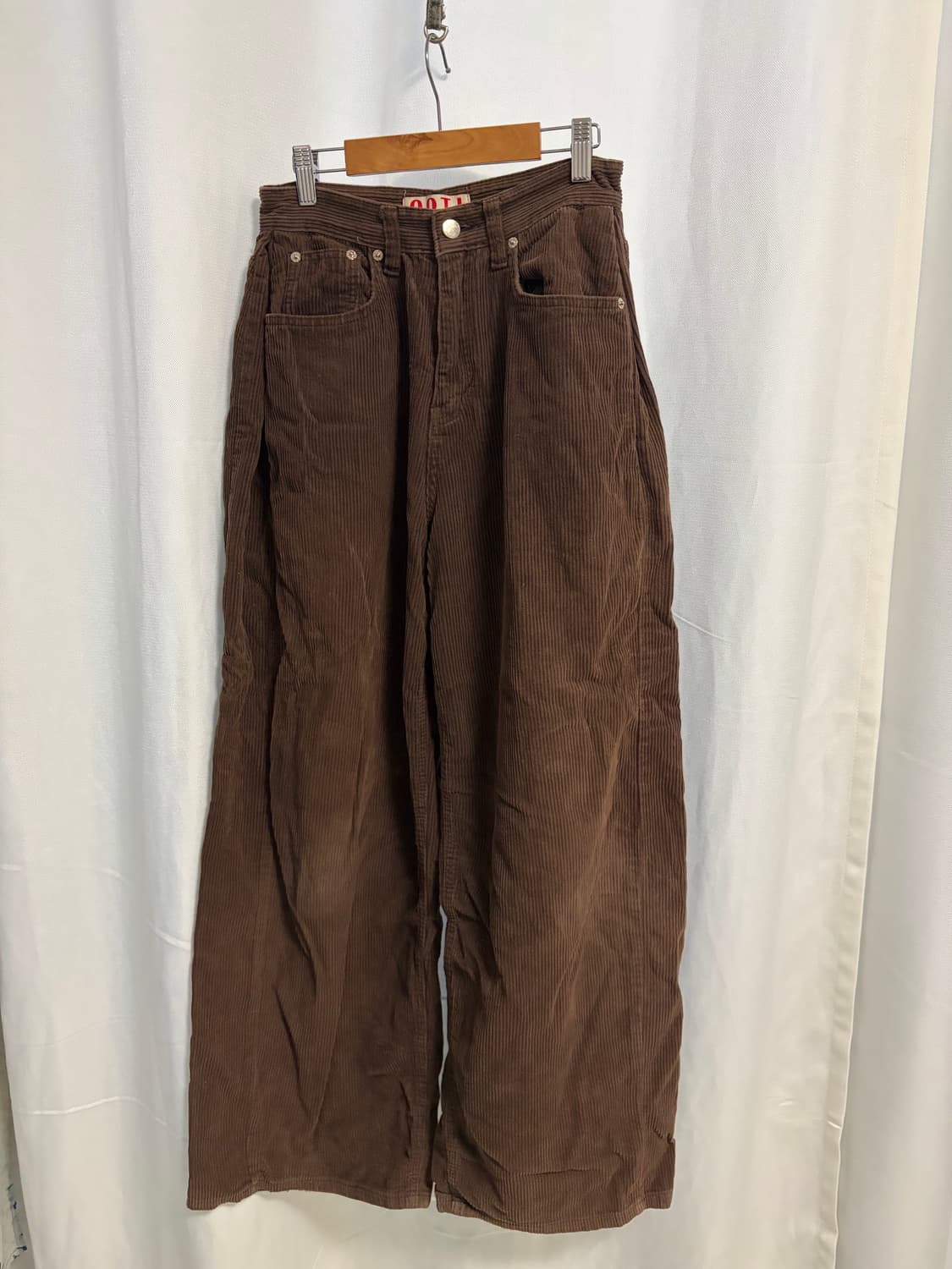 OOTJ 오오티제이 코튼 브라운 팬츠 상품이미지1