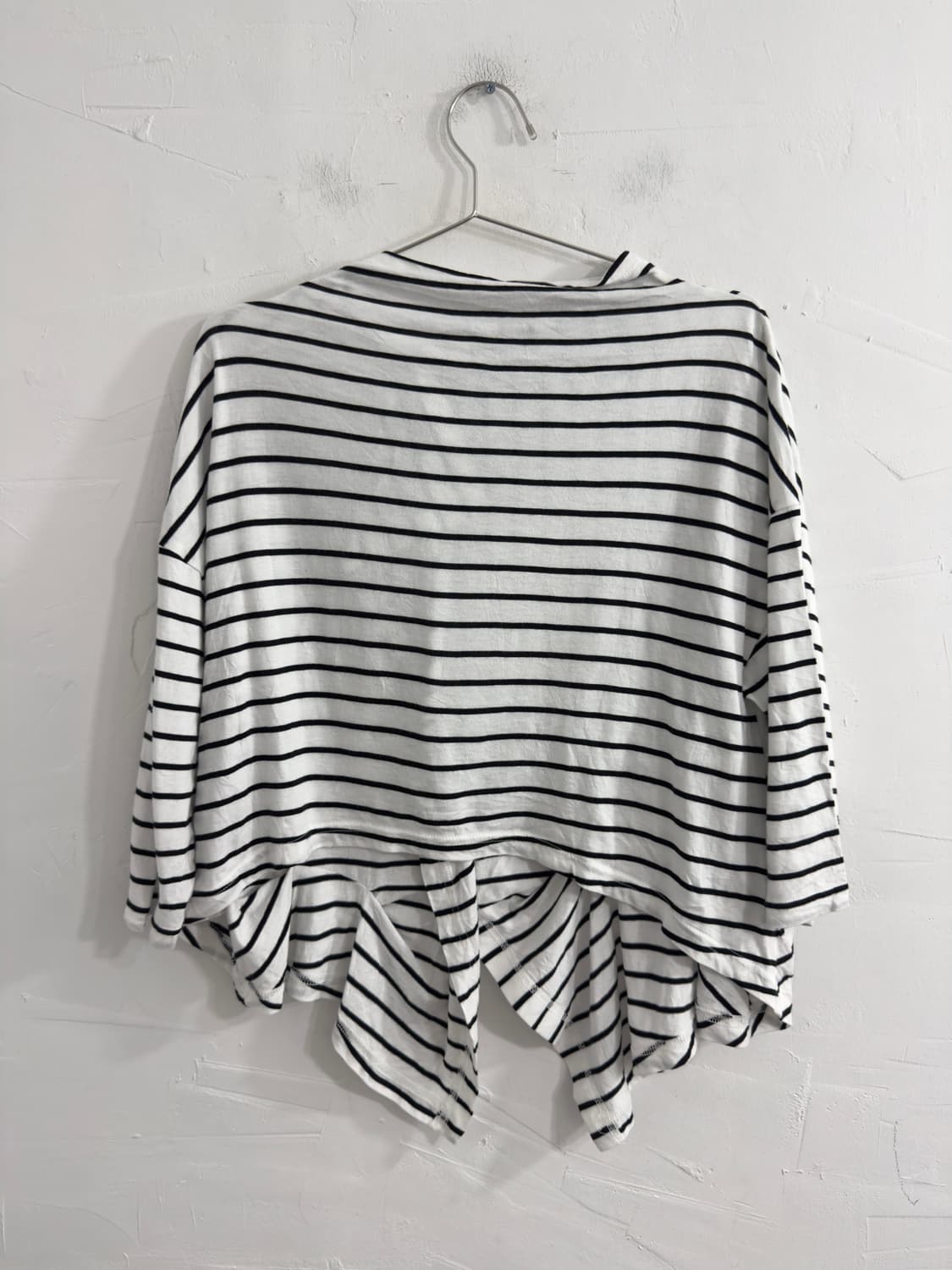 kawa okada stripe design cardigan 상품이미지5