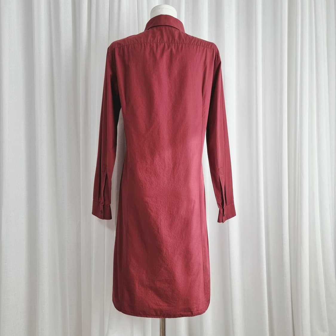 질샌더 셔츠원피스 롱셔츠 셔츠가디건 (55~날씬66/표기34) 상태최상 상품이미지3