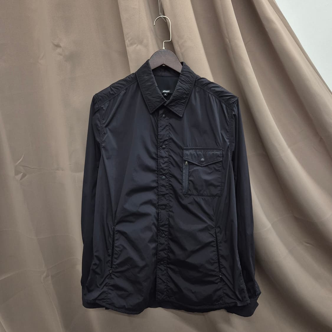 알레그리 나일론 셔츠 자켓 S 상품이미지1