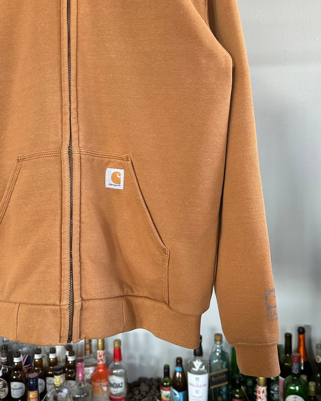 [S-M]칼하트 써멀 레인디펜더 된장 후드집업 상품이미지4