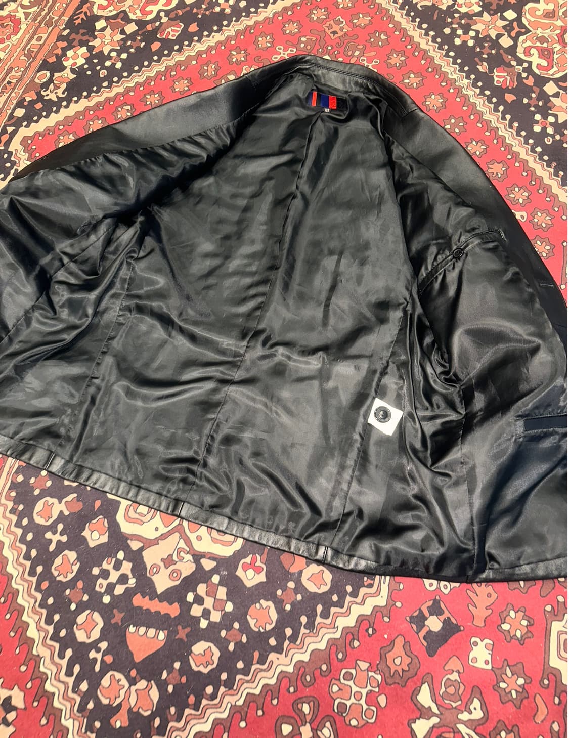 ( XL-2XL ) 가죽마이 블레이져 가죽코트 가죽카코트 레더자켓 상품이미지3