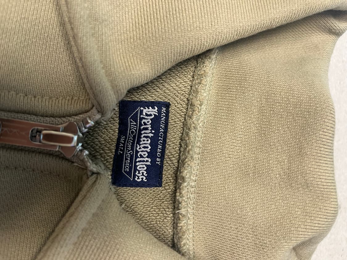 헤리티지플로스 반집업 맨투맨s 상품이미지3