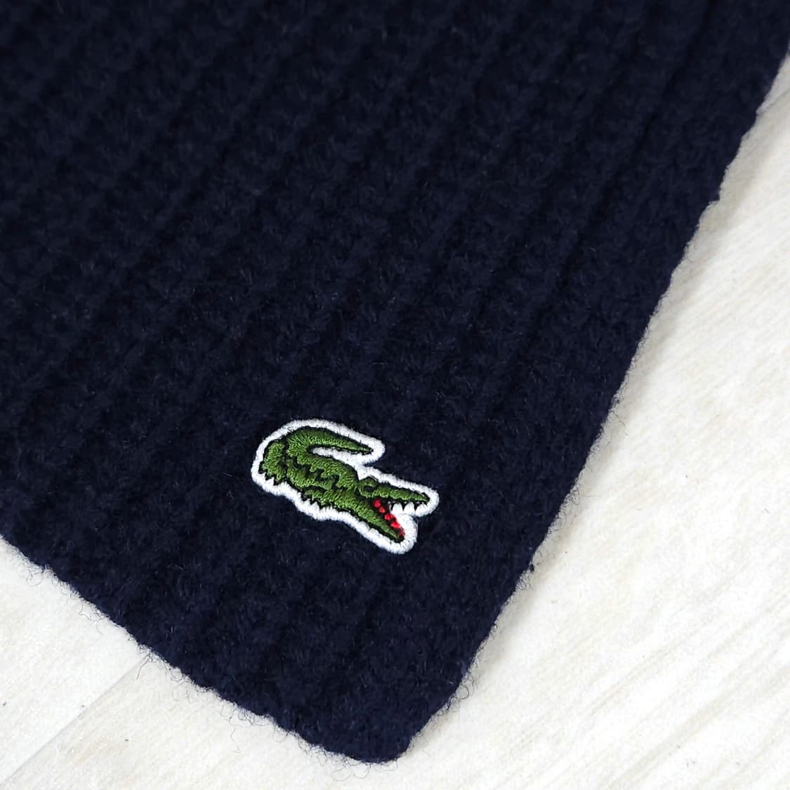 LACOSTE 라코스테 머플러 울혼방 니트 머플러 겨울 상품이미지3