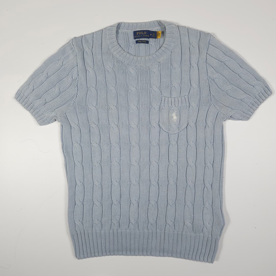 폴로 랄프로렌 반팔 케이블 니트 상품이미지1