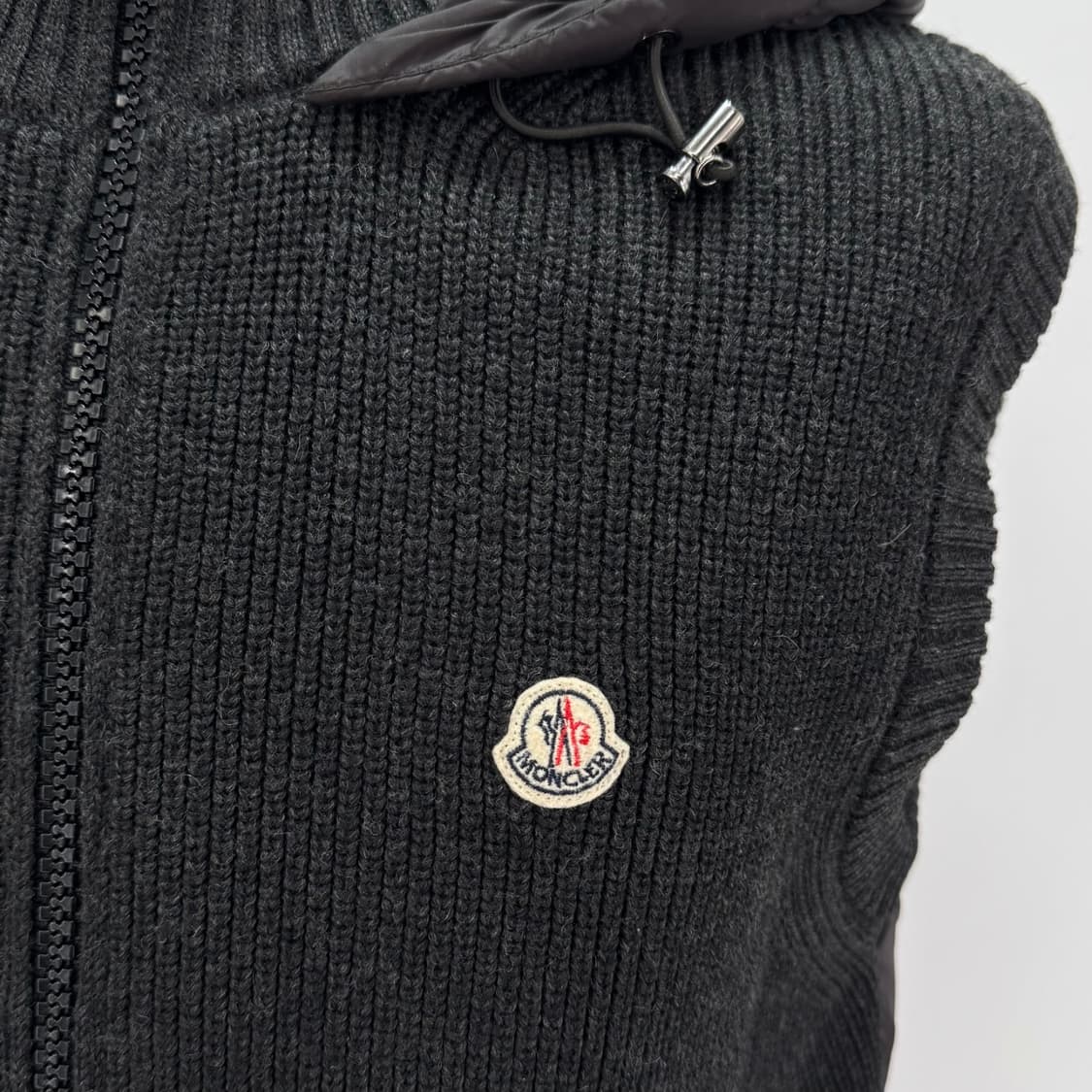 [L사이즈] 몽클레어 니트 패딩 조끼 베스트  상품이미지7