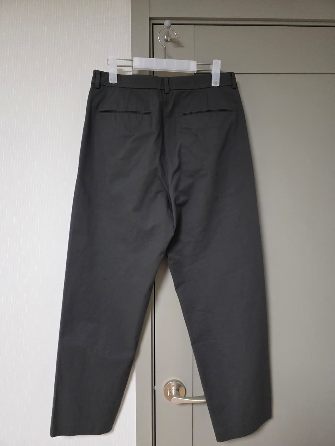 SEW 코튼 스포츠 셋업 차콜 3사이즈 (자켓+팬츠) 상품이미지5