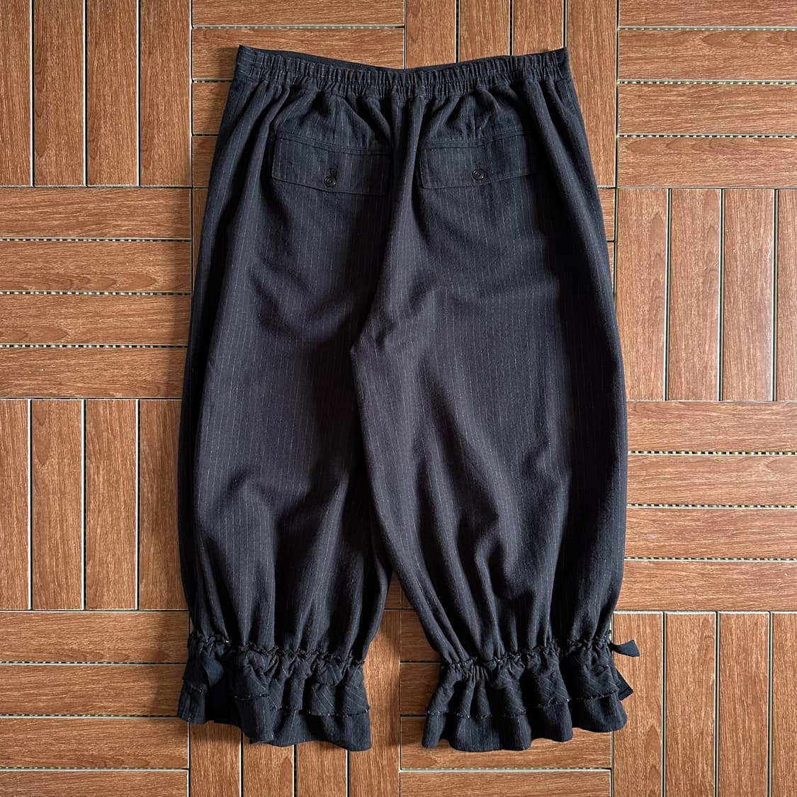 Beams Boy striped linen wool drawers  상품이미지2