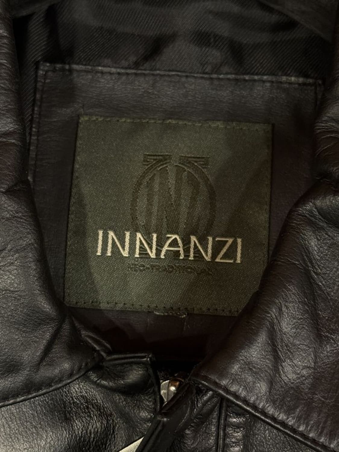 인난찌 레더 블루종 상품이미지8