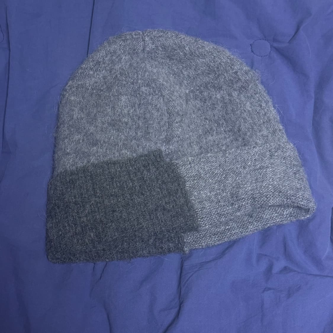 0tape 리버시블 비니 그레이 상품이미지1