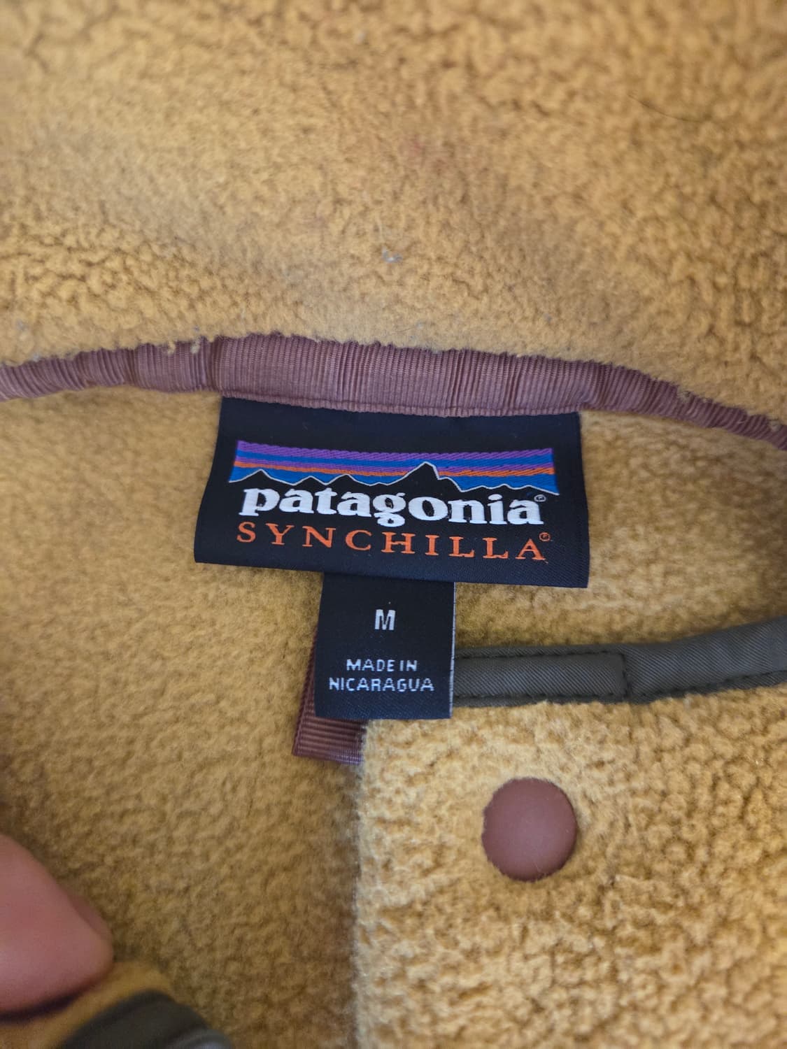 파타고니아 신칠라 m 겨자(백화점 제품) 상품이미지2