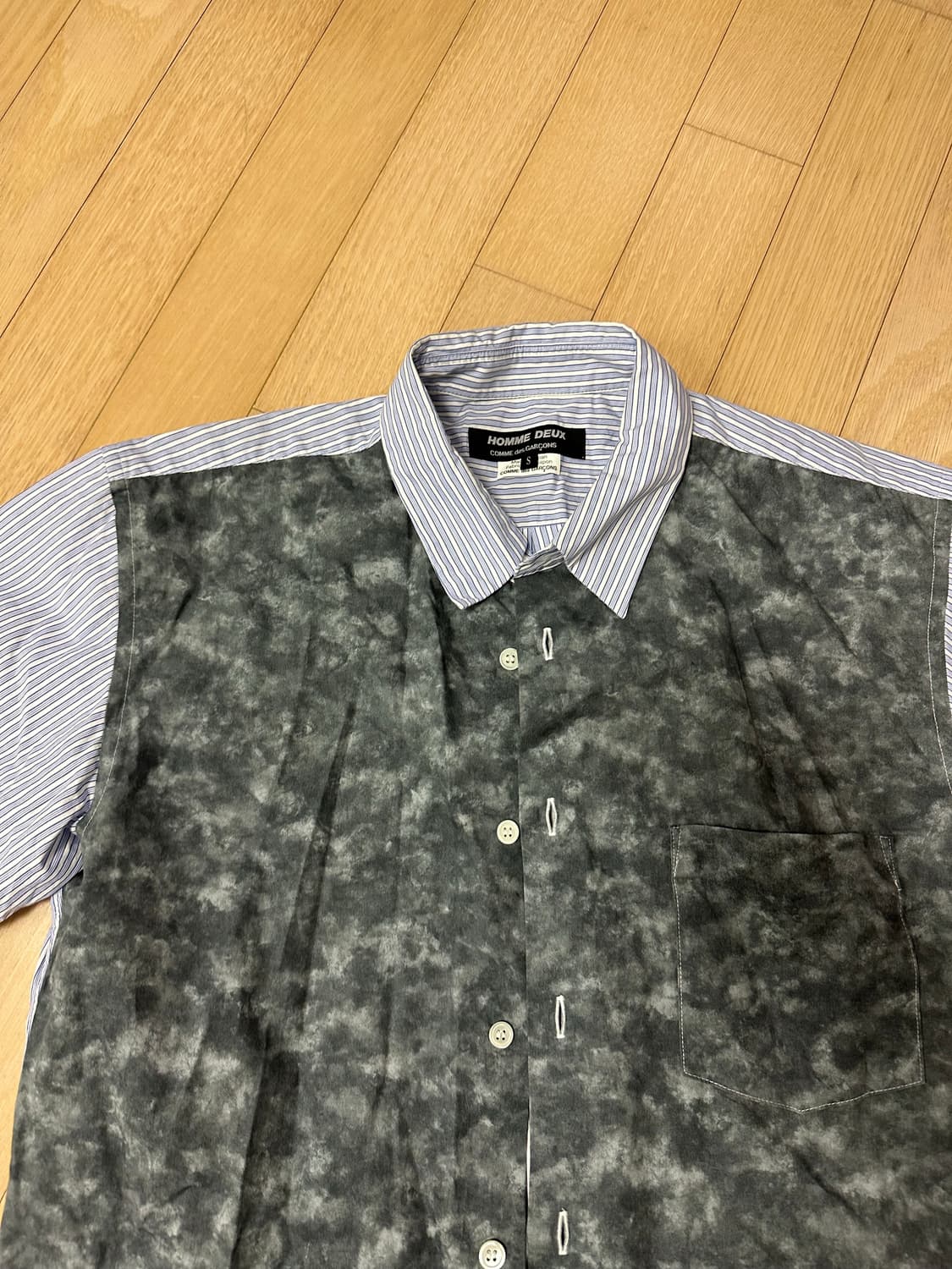 [S] 꼼데가르송 옴므플러스 카모셔츠 상품이미지2