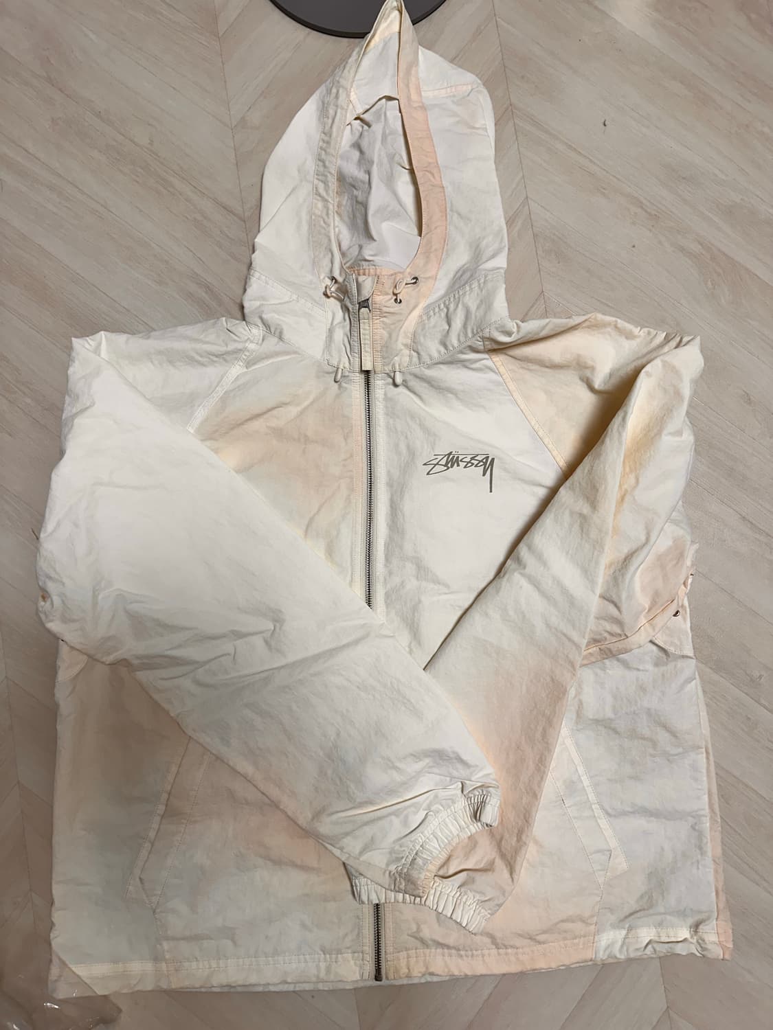 스투시 웨이브 다이 비치쉘 자켓 바람막이L 새상품 상품이미지2