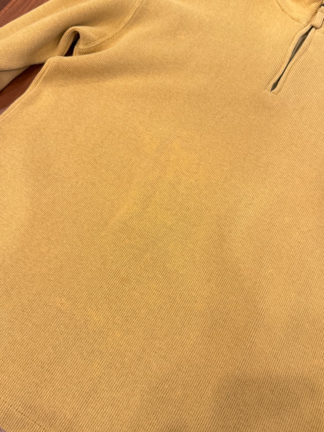 Polo RL 폴로 랄프로렌 하프넥 쿼터 집업 니트 (beige) 상품이미지6