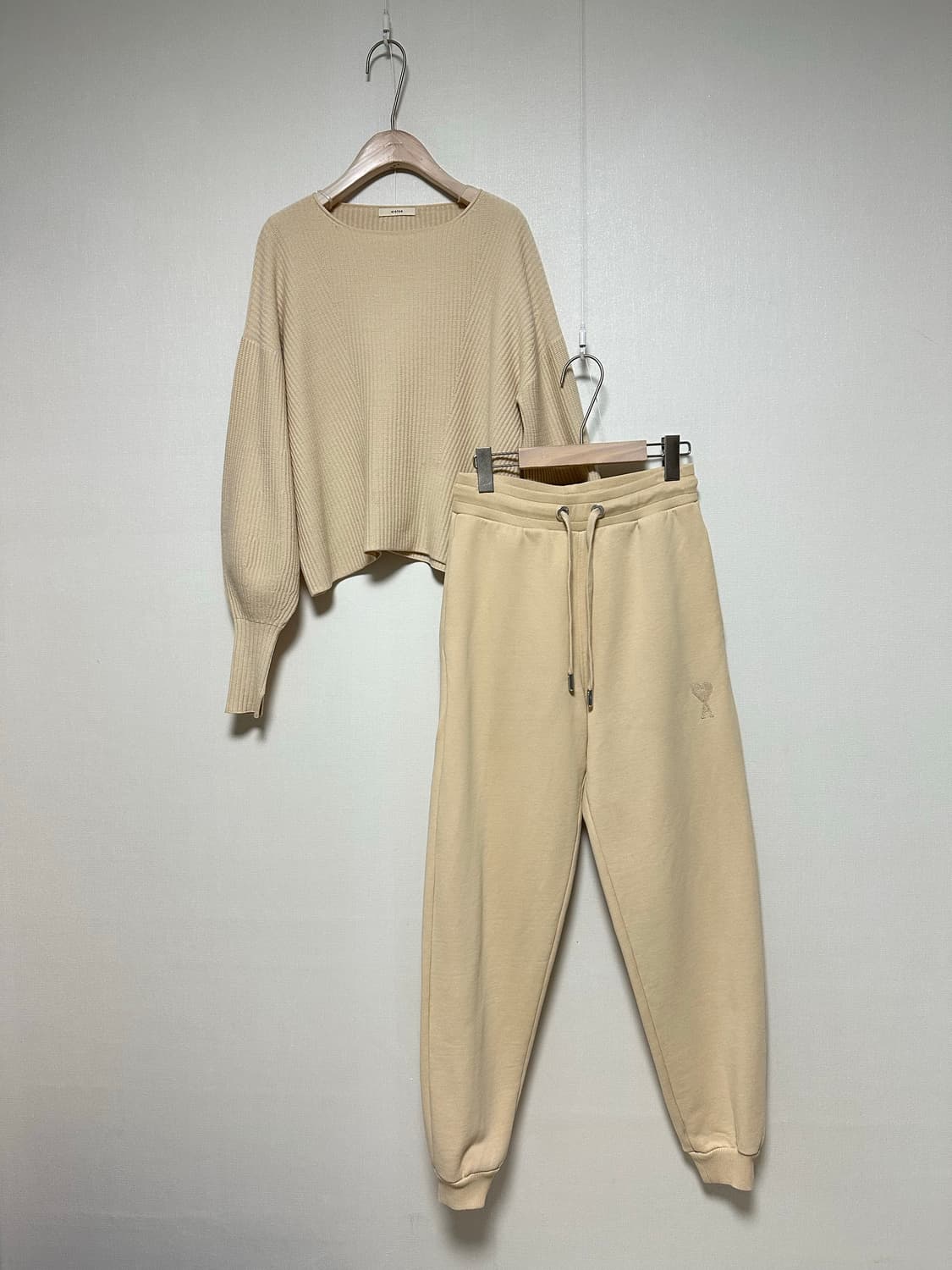 아미 하트로고 트랙 조거팬츠 xxs 상품이미지1