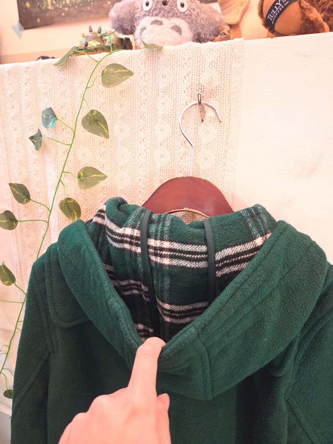 초록 떡볶이 코트 상품이미지5