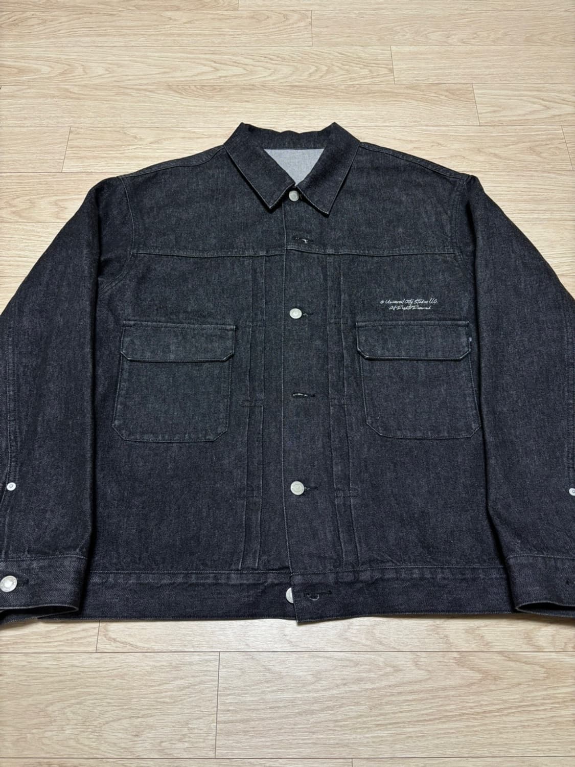 언더커버 22aw 'Psycho' 자카드 Type2 데님자켓 4 상품이미지1