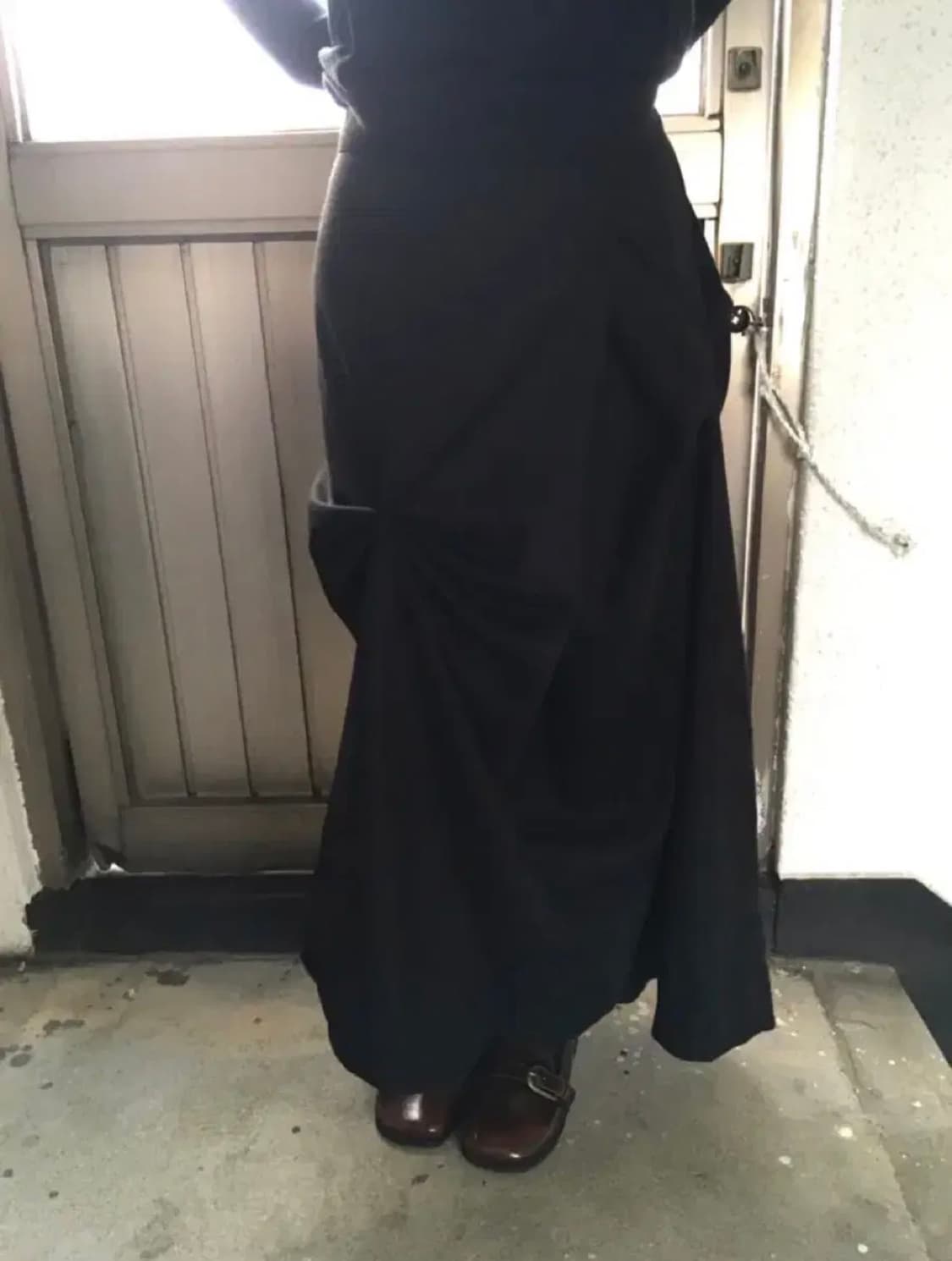 주름롱스커트 M 상품이미지1