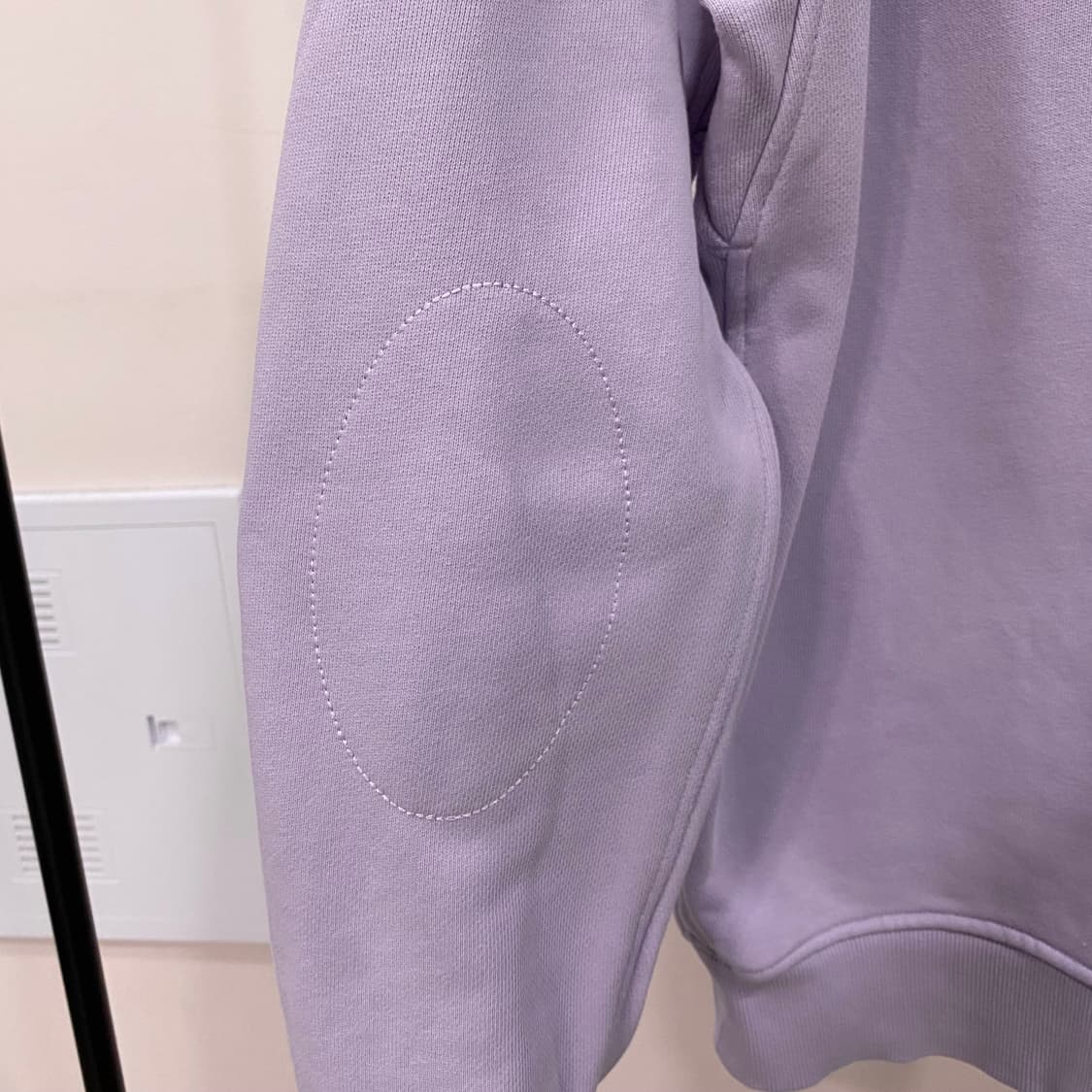 네이더스 엘보패치 맨투맨 라벤더 상품이미지5