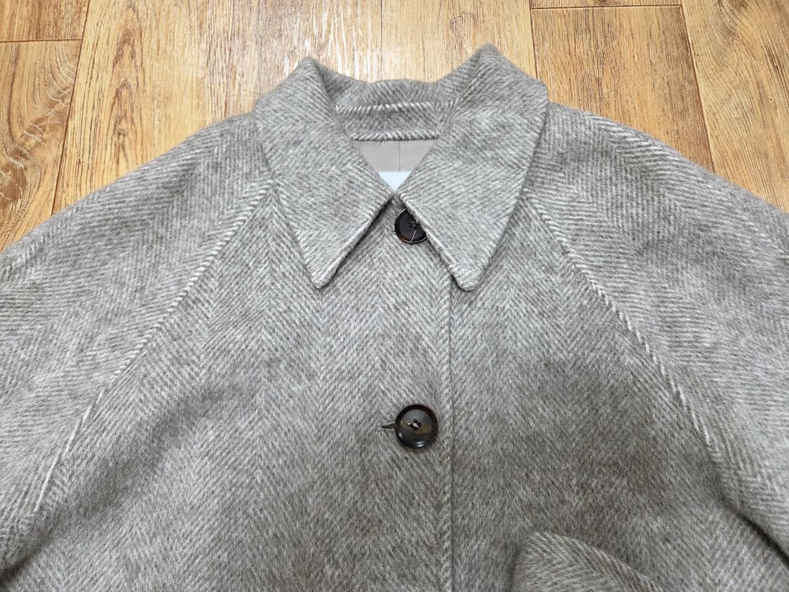 모한(MOHAN) TWF 알파카 세미 더블 하프코트 프리사이즈 상품이미지8