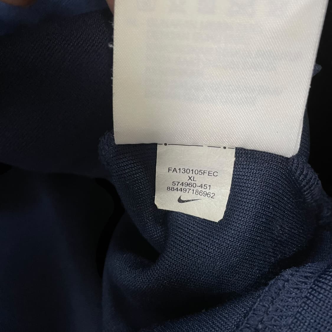 나이키 13-14 맨체스터시티 맨시티 트랙탑 져지 네이비 상품이미지7