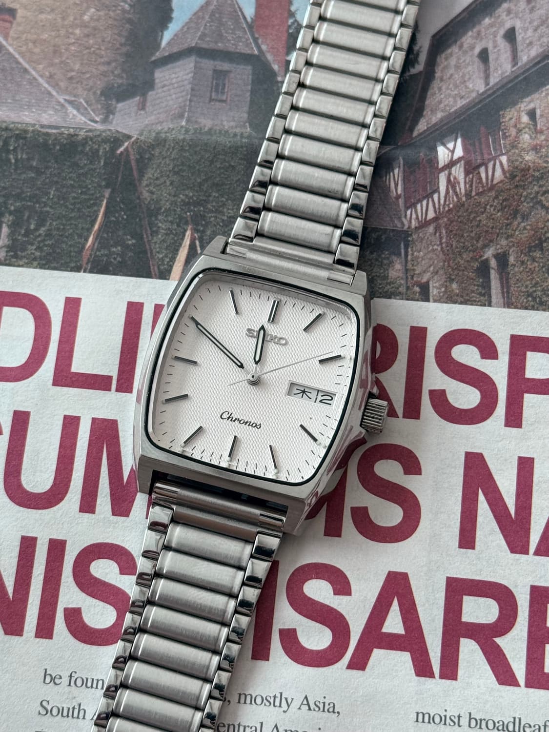 세이코 Seiko Chronos 스퀘어 데이 데이트 상품이미지1