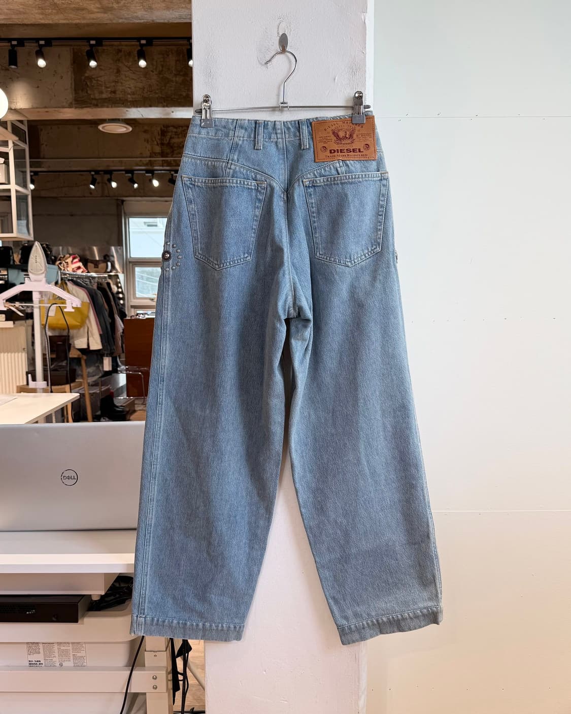 디젤 데님 핀턱 팬츠  상품이미지5