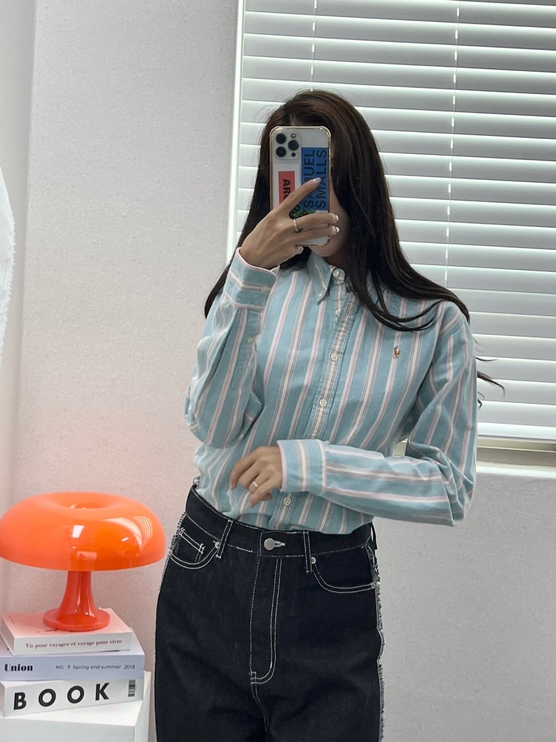 (WOMEN S)랄프로렌 스트라이프 셔츠-M576 상품이미지9