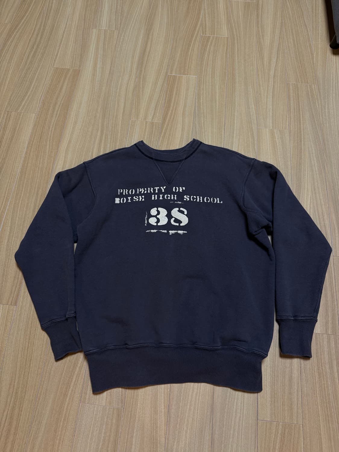 웨어하우스 403 스웻셔츠 블랙 상품이미지1