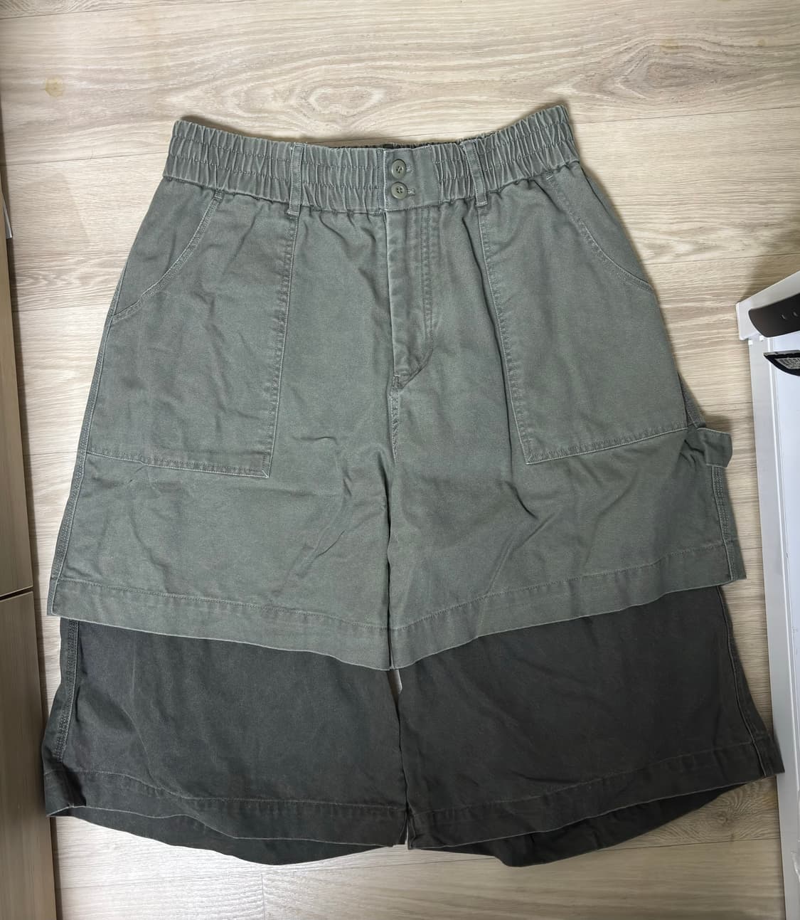 앵글런 레이어드 퍼티그 팬츠 상품이미지1