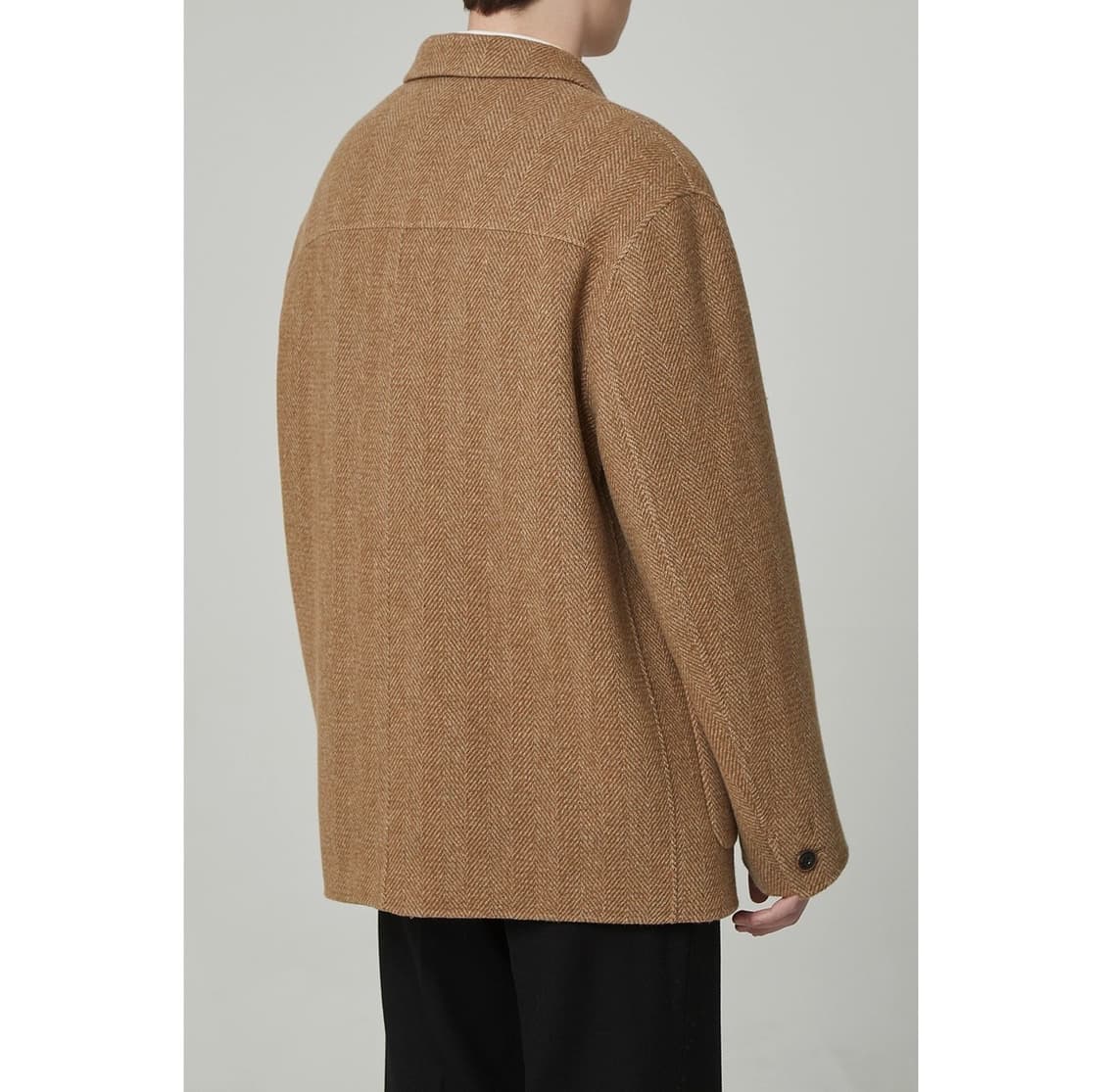 [105] (새상품) 커스텀멜로우 핸드메이드 헤링본 자켓 상품이미지3