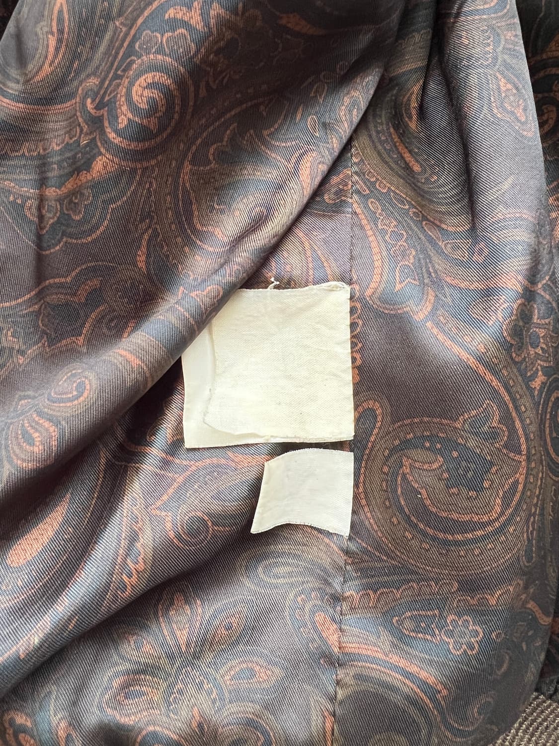 YSL 입생로랑 브라운 페이즐리 봄버 자켓 상품이미지5