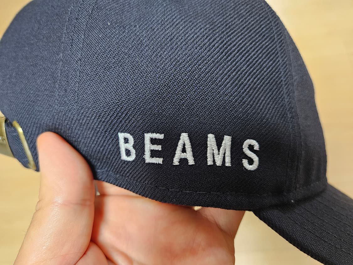 뉴에라 x 빔즈 뉴욕 양키스 9fifty 레트로 크라운 캡 네이비 상품이미지5