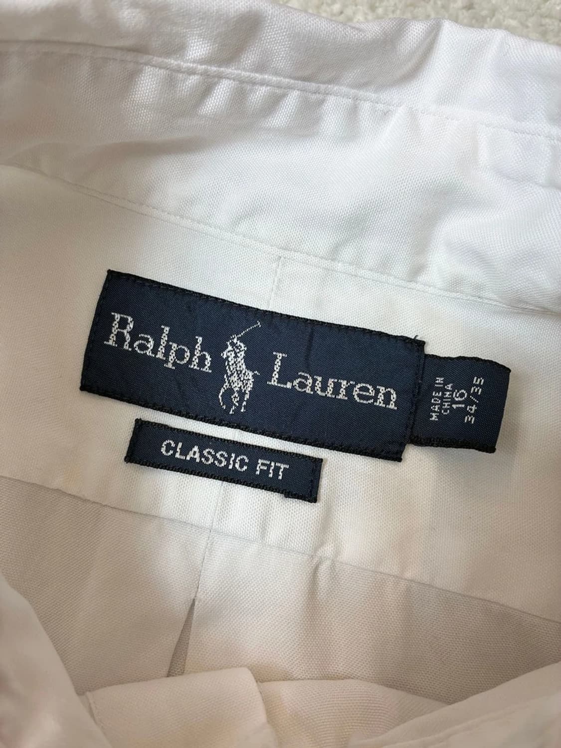 폴로 랄프로렌 00's 화이트 옥스퍼드 셔츠 PN6529 상품이미지7