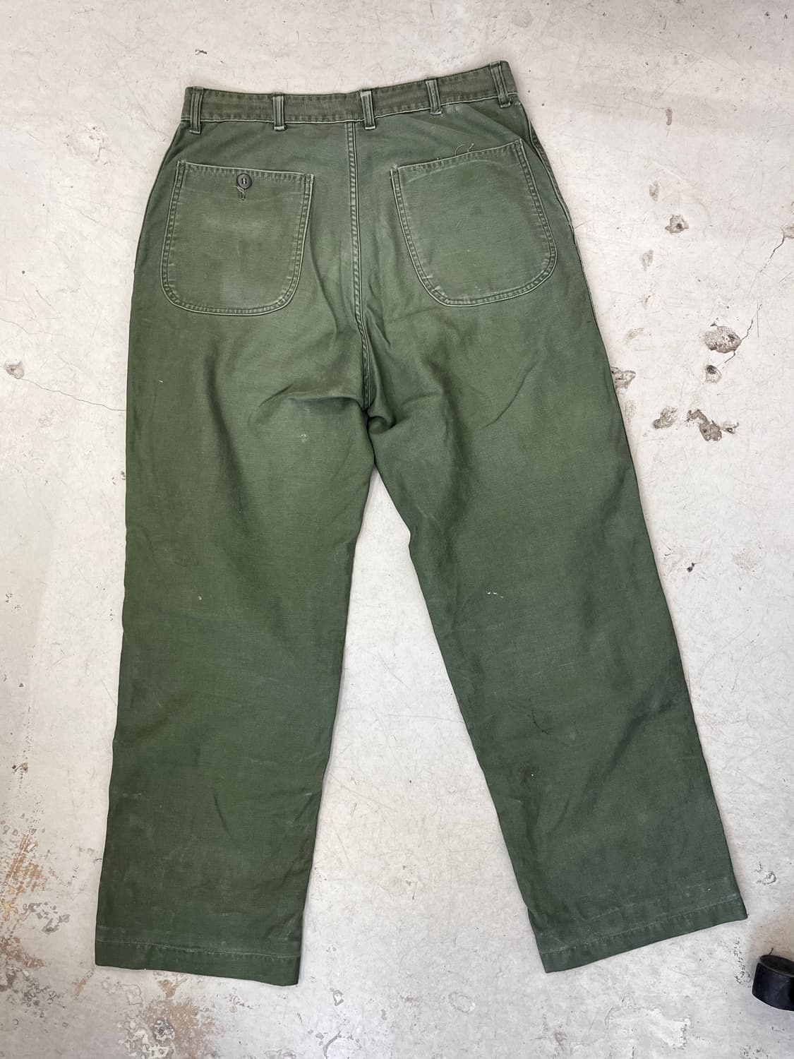 [32] 1950s USMC Cotton Satin Trousers 상품이미지2