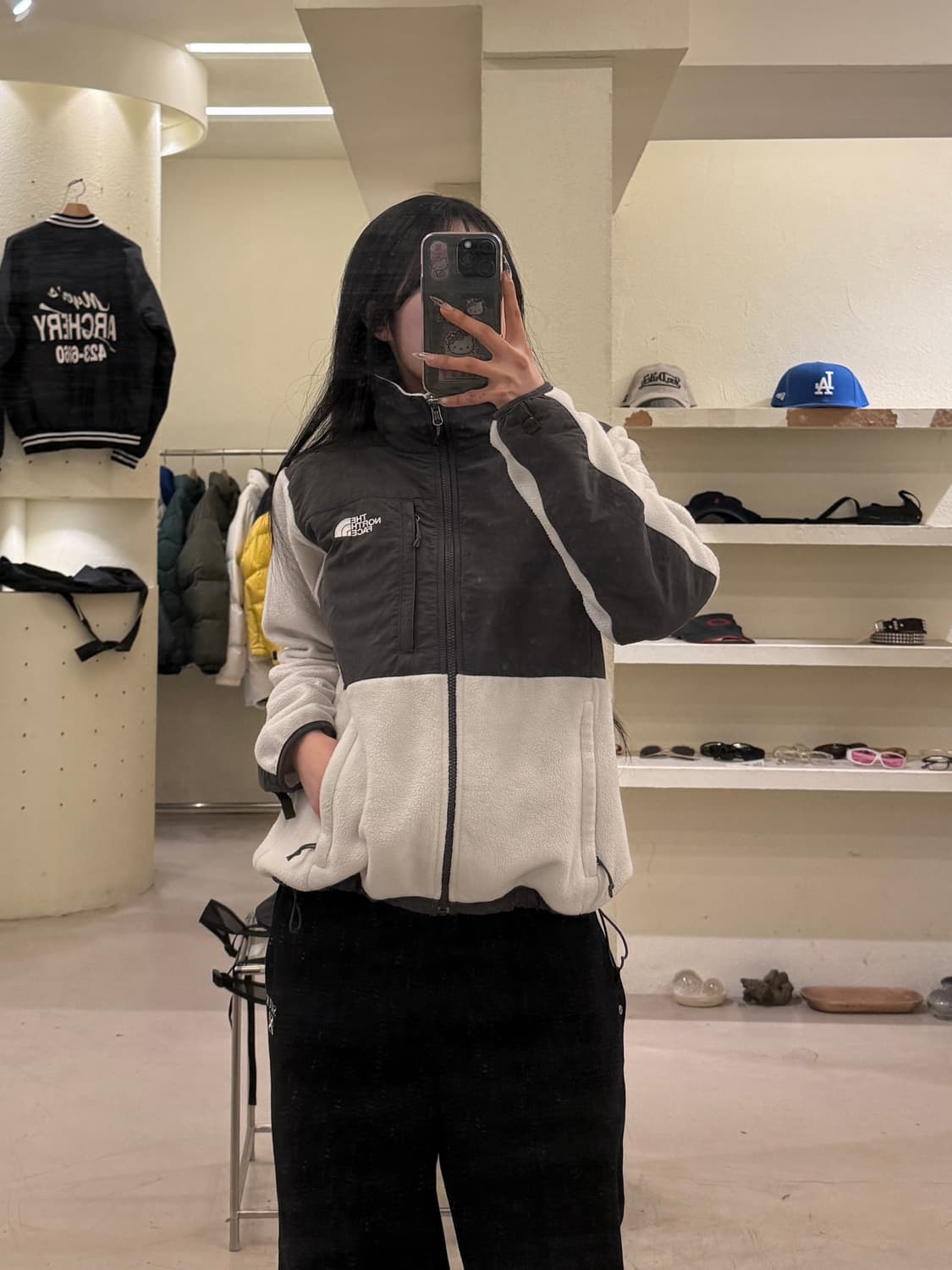 노스페이스 플리스 투톤 집업 U791 상품이미지1