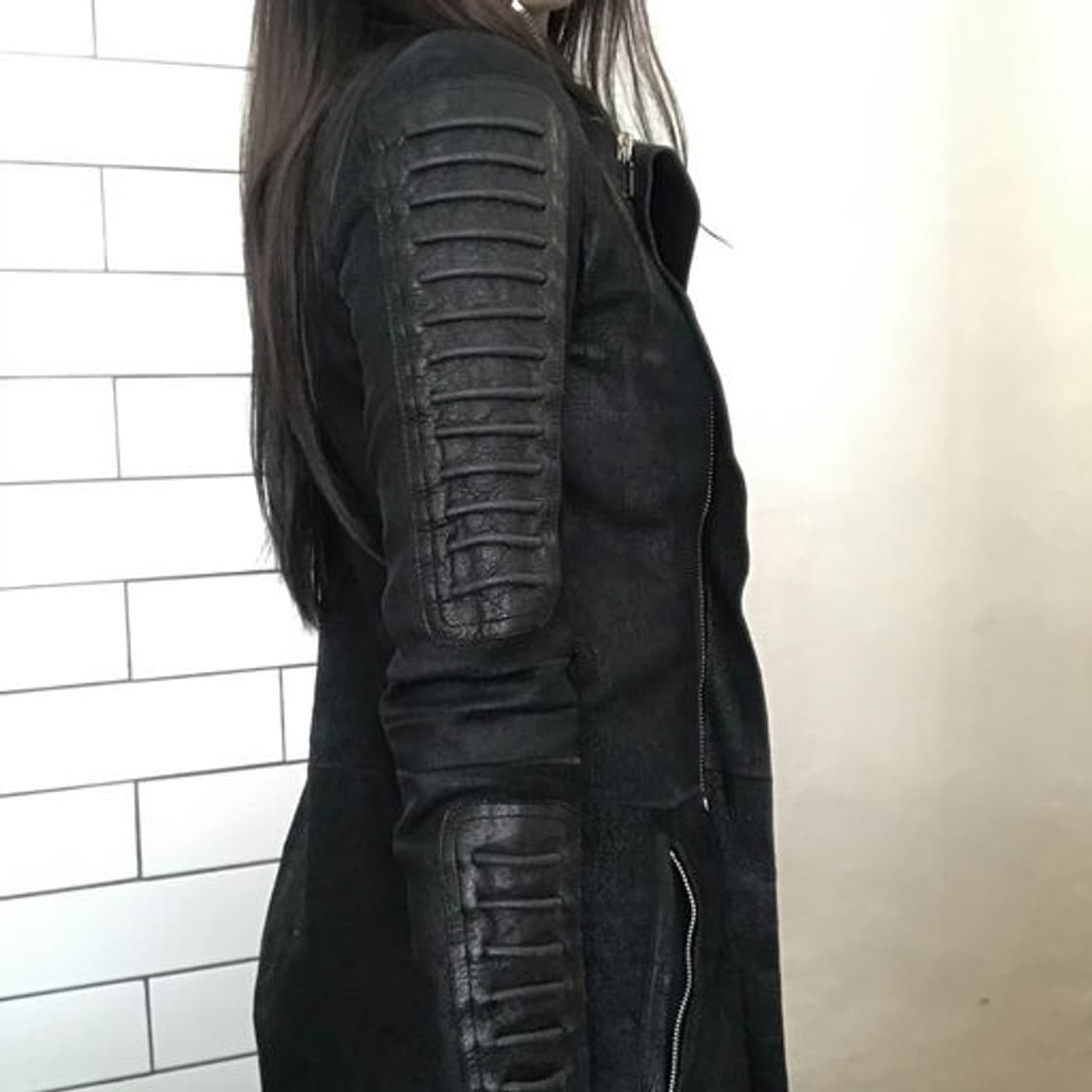 릭 오웬스(Rick Owens) 아카이브 슬리브 디테일 롱 자켓 상품이미지3