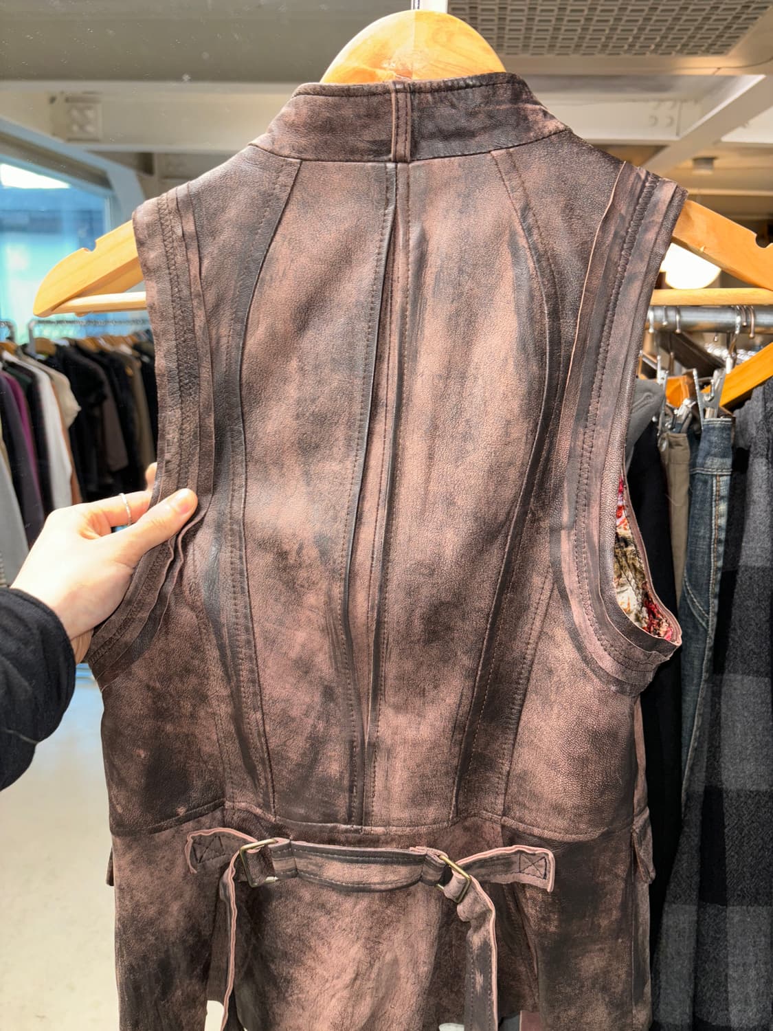 Tankus 레더 베스트 상품이미지5