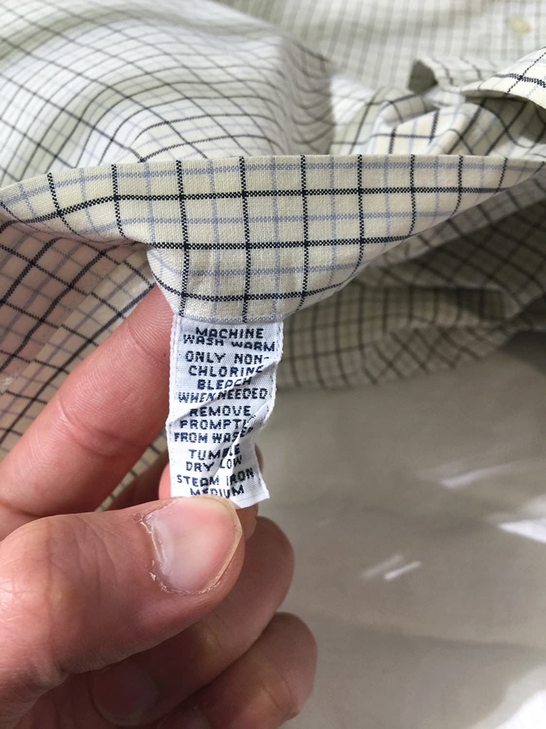 (MAN) 폴로랄프로렌 체크셔츠 XL 상품이미지5