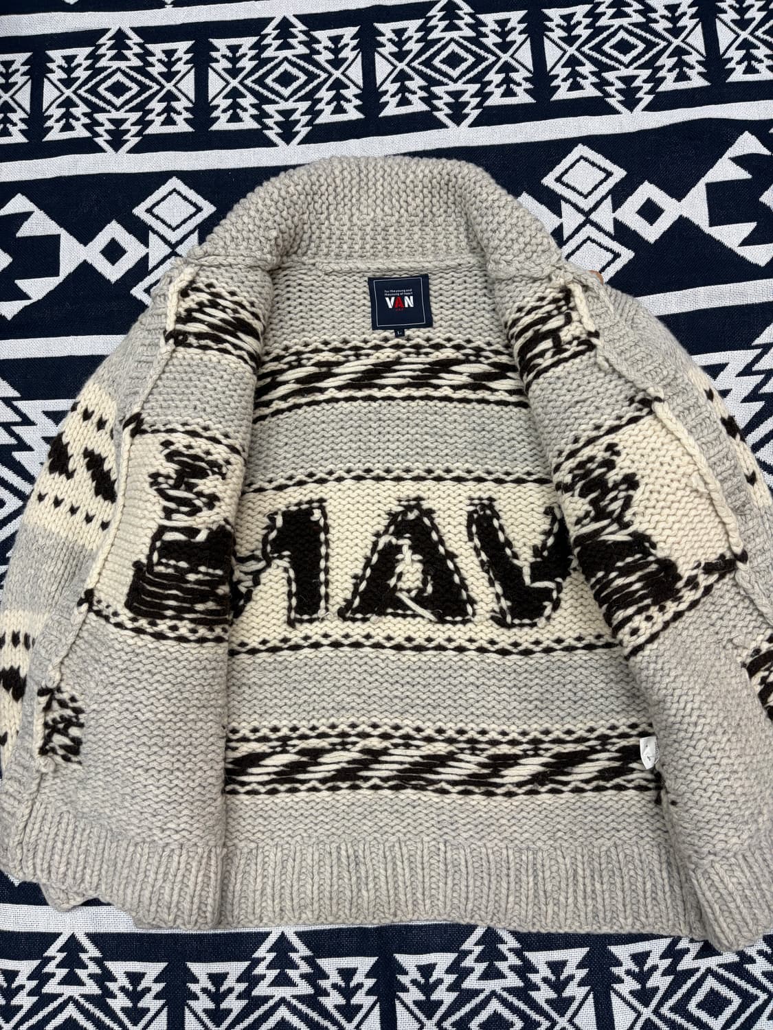 VAN Jacket 코위찬 L Cowichan (캐네디언스웨터) 상품이미지9