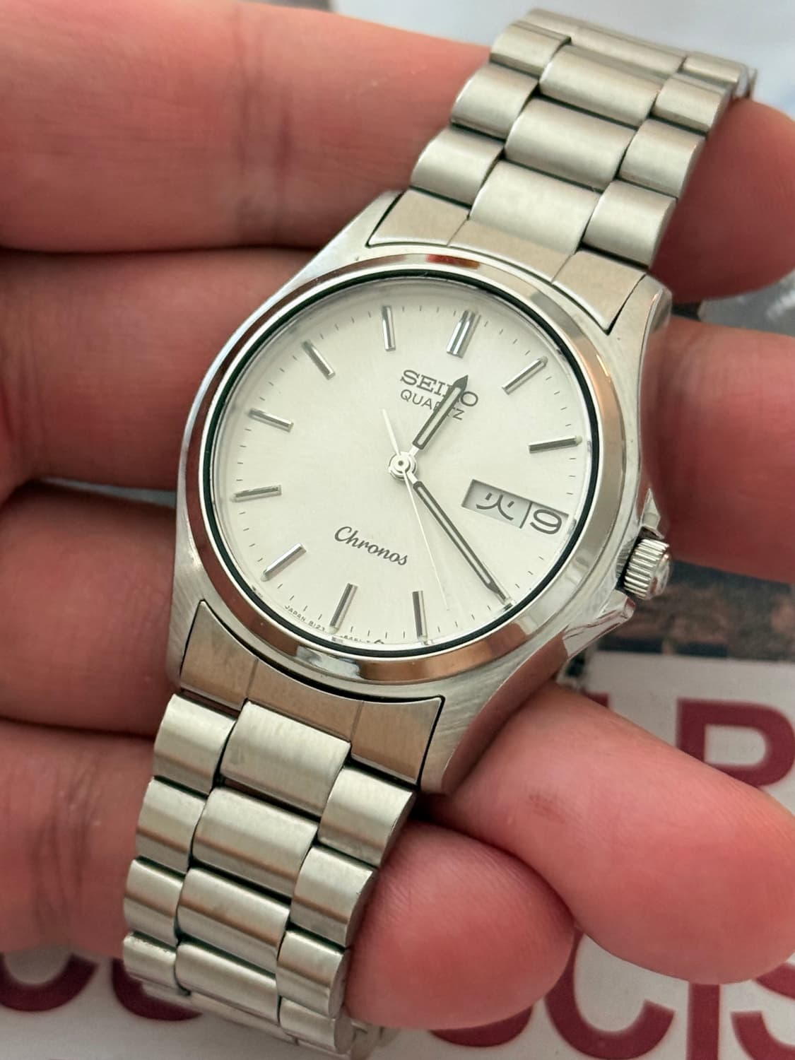 Seiko 세이코 쿼츠 Chronos Day-Date 1980 상품이미지3