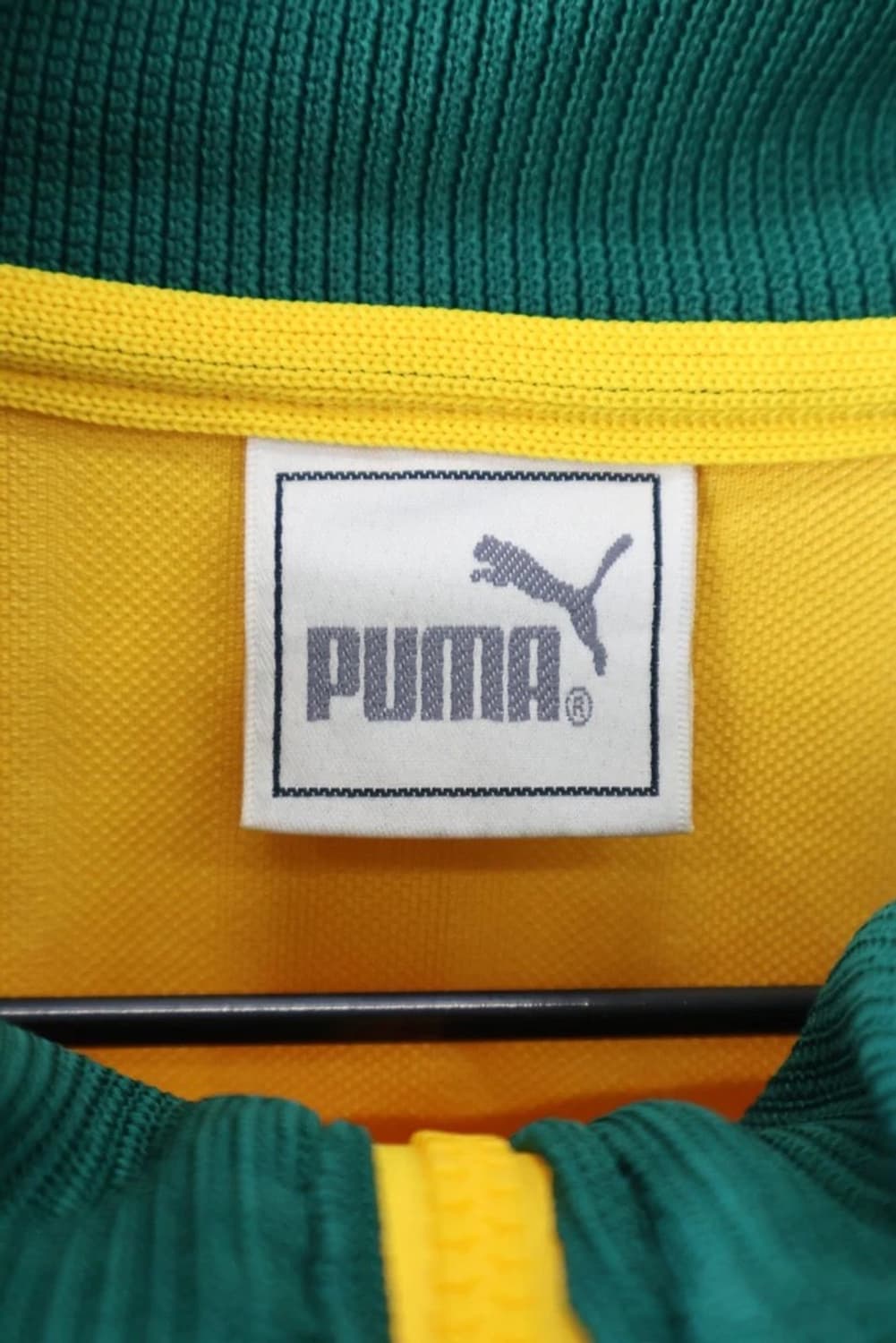Vintage Puma Yellow Track Jacket 상품이미지8