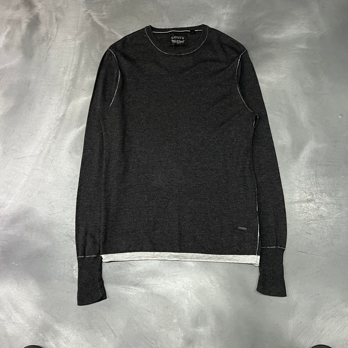  리바이스 울혼방 니트 y15747 상품이미지1