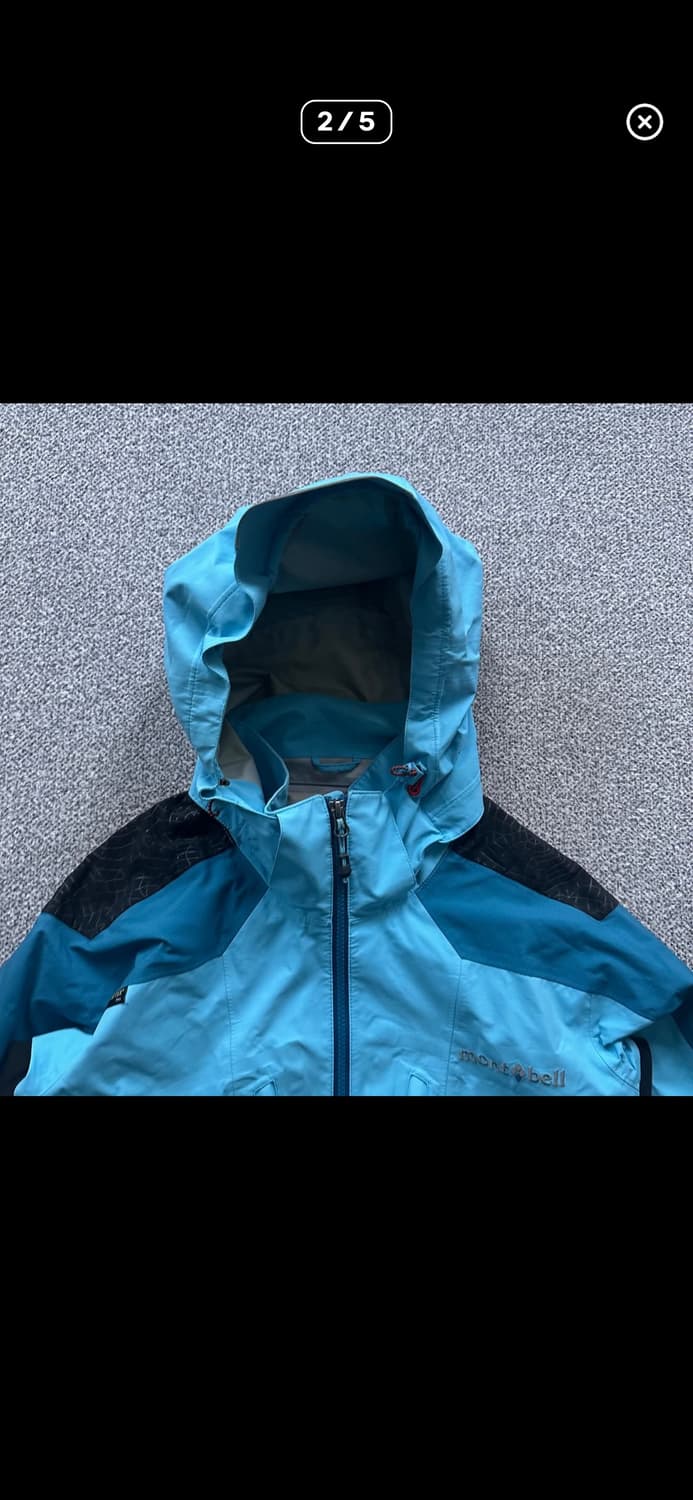 몽벨 고어텍스 바람막이 자켓 상품이미지2