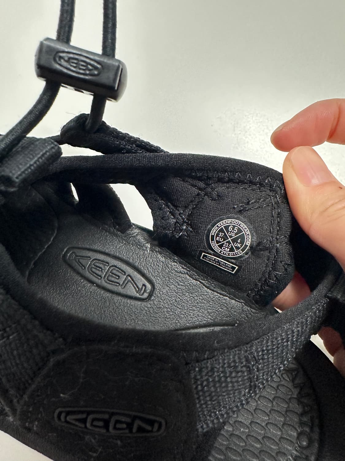 [킨] 뉴포트 여성  블랙  상품이미지4